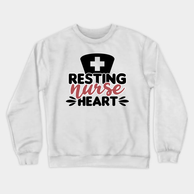 Resting nurse heart Crewneck Sweatshirt by artdise